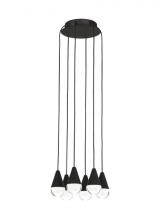 Visual Comfort & Co. Modern Collection 700TRSPCPA6RB-LED930 - Cupola 6 Light Chandelier