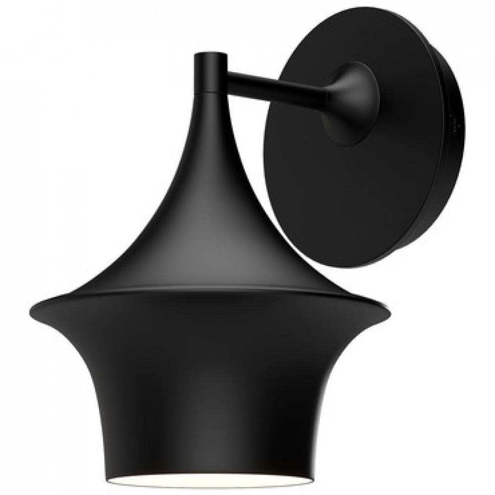 Emiko 7-in Matte Black 1 Light Wall/Vanity