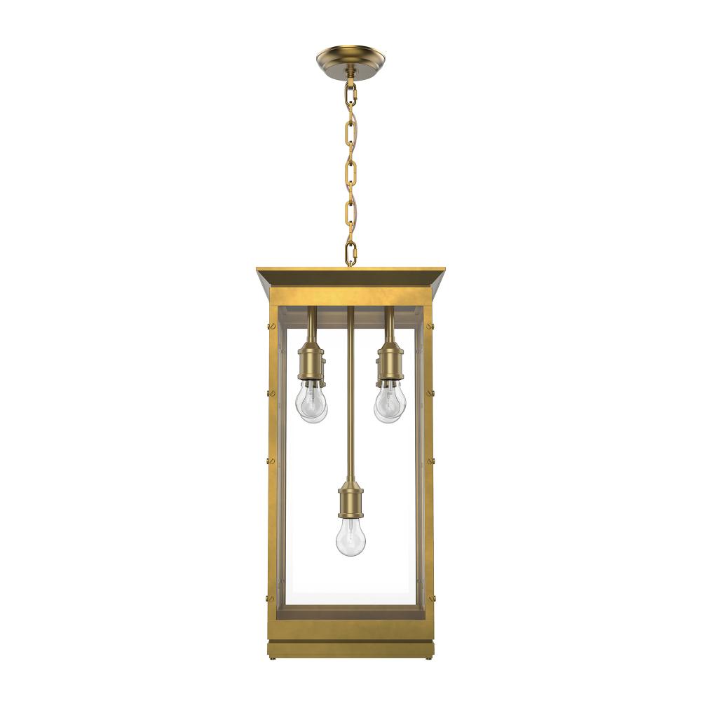 Douglas Vintage Brass 5 Lights Pendant