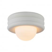 Alora Lighting SF426012AW - Harvey 12-in Antique White Socket Semi-Flush Mount