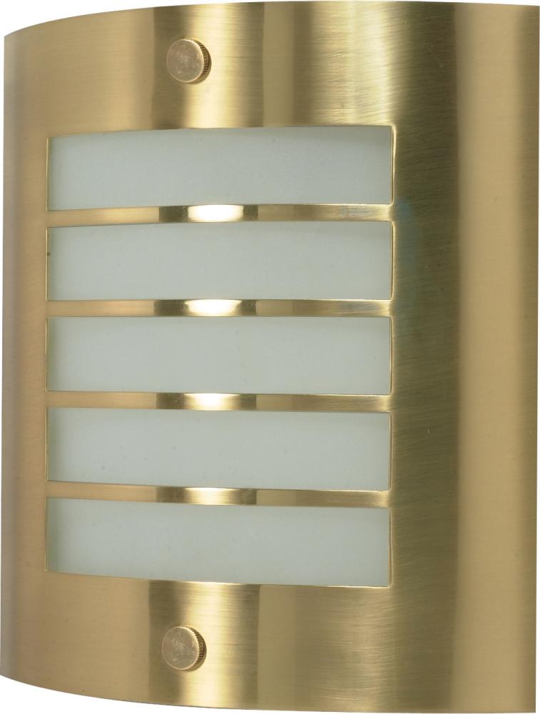 1 Light Cfl - 9" - Wall Fixture - (1) 18w GU24 / Lamps Included