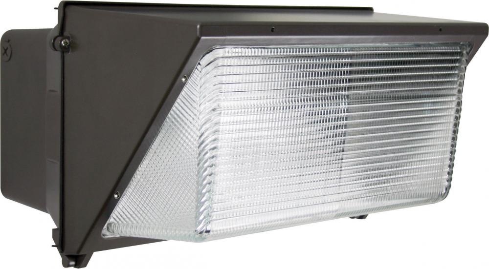 LED Wall Pack; 160 Watt; Bronze Finish; 120-277V