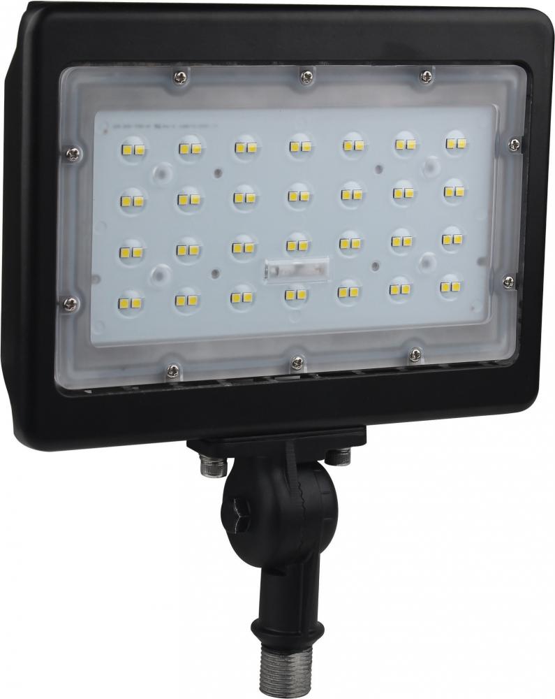 LED Large Flood Light- 50W - 5000K - Bronze Finish - 100-277V