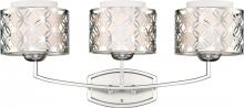 Nuvo 60/4663 - Margaux - 3 Light Vanity Fixture w/ Satin White Glass