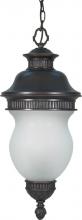 Nuvo 60/881 - Luxor - 3 Light - 17" - Hanging Lantern - w/ Satin Frost Glass