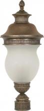 Nuvo 60/884 - Luxor - 3 Light - 27" - Post Lantern - w/ Satin Frost Glass