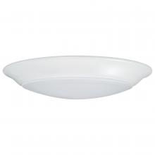 Nuvo 62/1661 - 7 inch; LED Disk Light; 5000K; 6 Unit Contractor Pack; White Finish