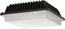 Nuvo 65/073R1 - LED Canopy Fixture; 40 Watt; Bronze Finish; 120-277V