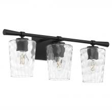 Quorum 5204-3-59 - Goodwin 3 Light Vanity, Matte Black