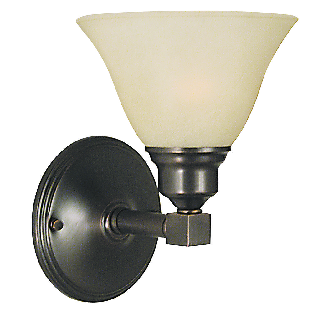 1-Light Siena Bronze Taylor Sconce