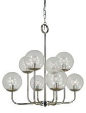 Framburg 4838 PN - 10-Light Polished Nickel Jupiter Chandelier