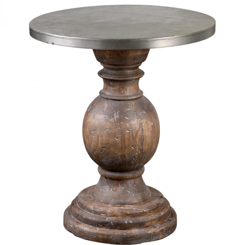 Uttermost Blythe Wooden SideTable