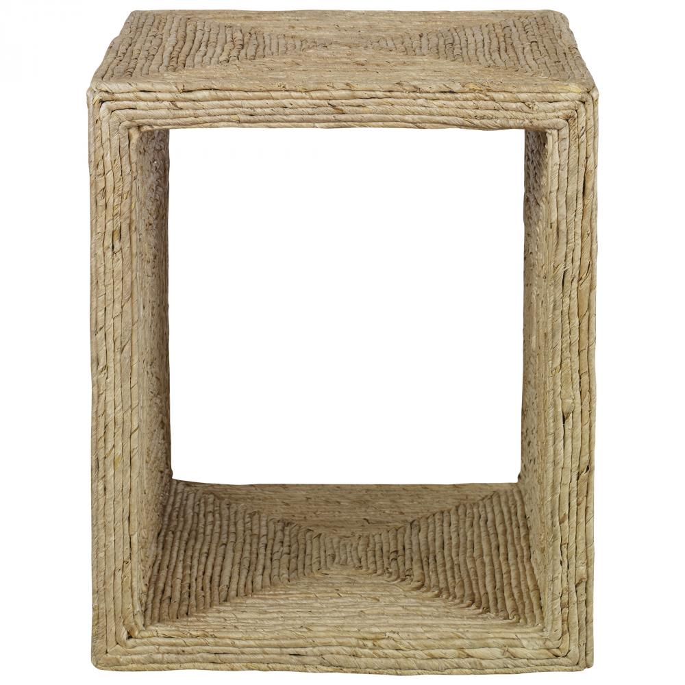 Rora Coastal Woven Side Table