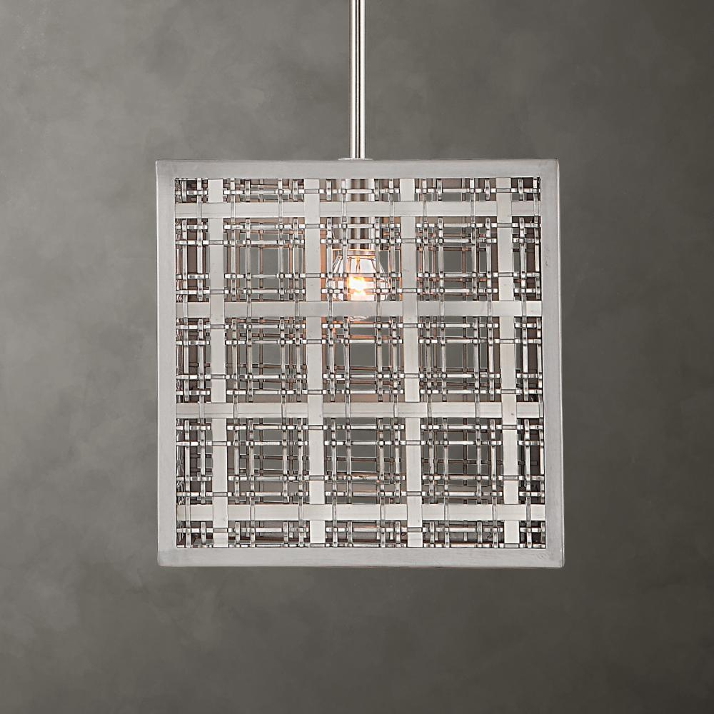 Pendleton 1 Light Nickel Pendant