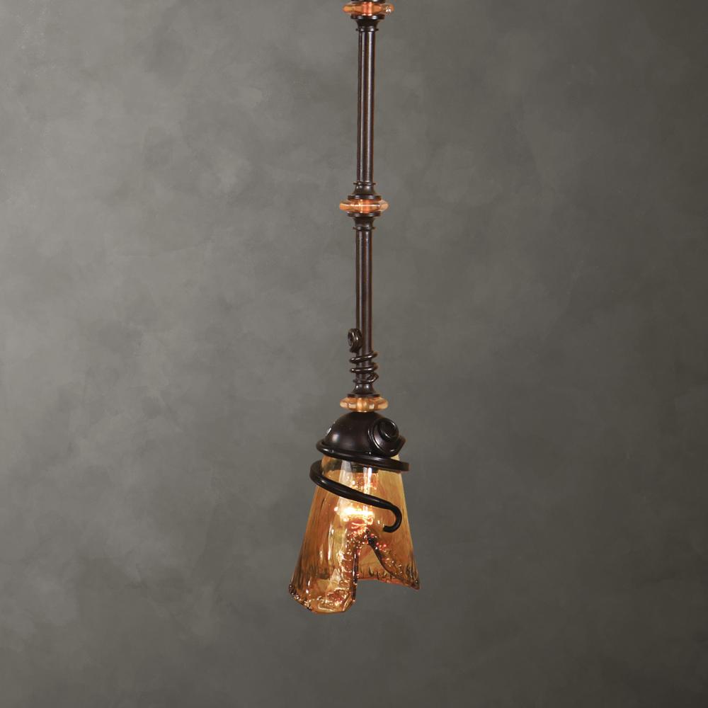 Uttermost Vitalia Oil Rubbed Bronze Mini Pendant