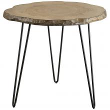 Uttermost 25468 - Runay Wood Slab Side Table