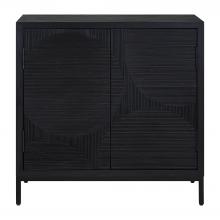 Uttermost 50063 - Uttermost Beswick Black 2 Door Cabinet