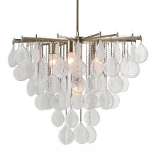 Uttermost 21544 - Uttermost Goccia 6 Light Tear Drop Glass Pendant