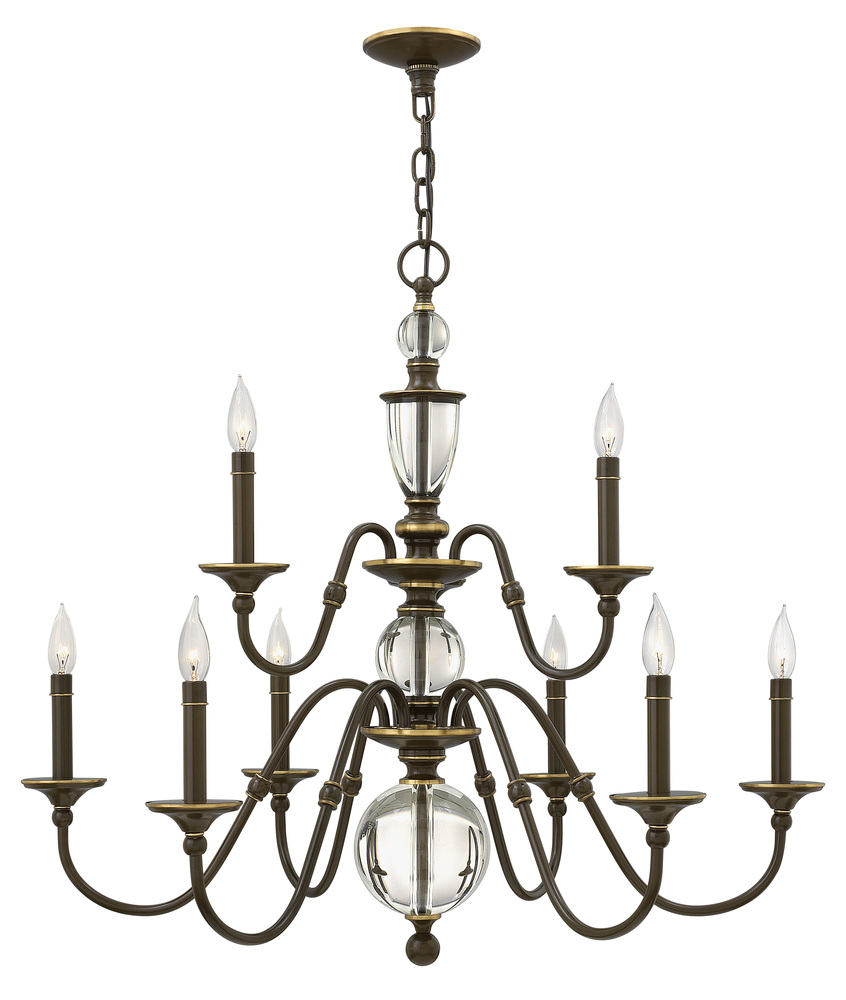 Medium Two Tier Chandelier