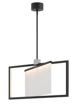 Hinkley 32504BLK - Medium Adjustable Single Tier Chandelier