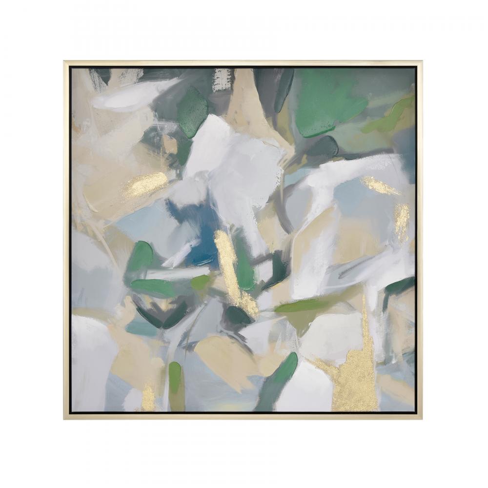 Verde Abstract Framed Wall Art