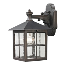 ELK Home 8201EW/70 - Thomas - Shaker Heights 10'' High 1-Light Outdoor Sconce - Hazelnut Bronze