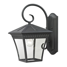 ELK Home 8411EW/65 - Thomas - Ridgewood 15'' High 1-Light Outdoor Sconce - Matte Textured Black