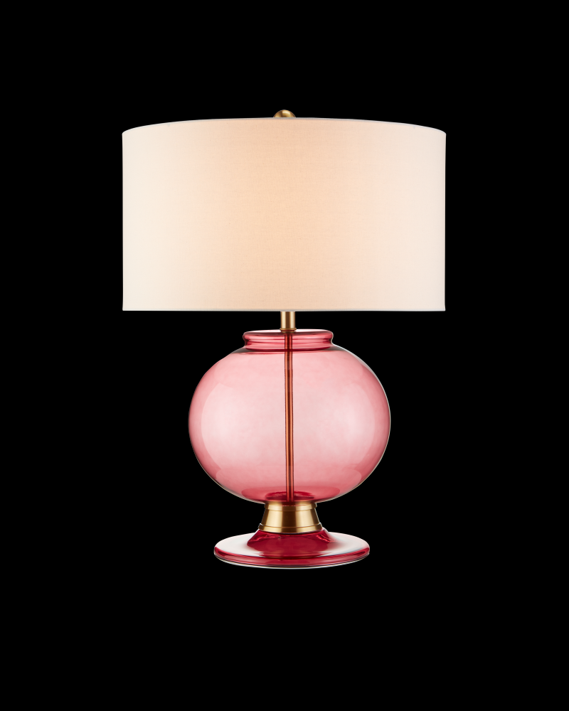 Jocasta Red Table Lamp