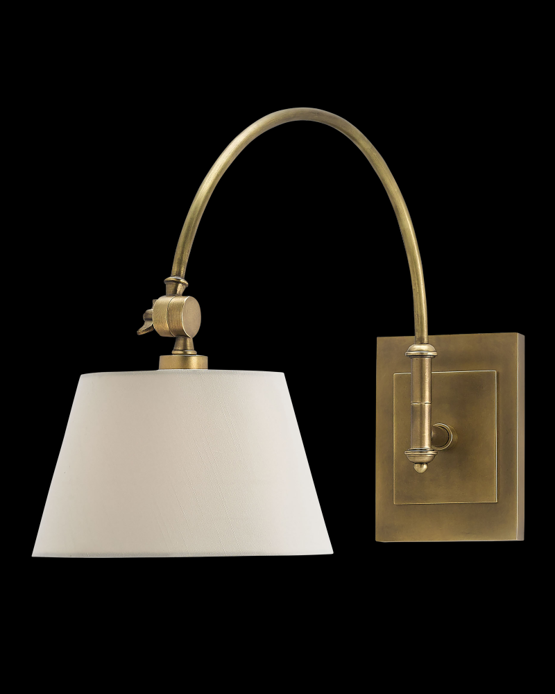 Ashby Brass Swing-Arm Wall Sconce