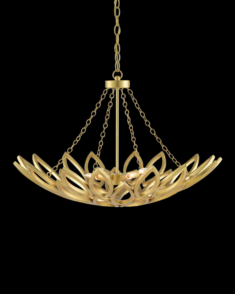 Allemande Gold Chandelier