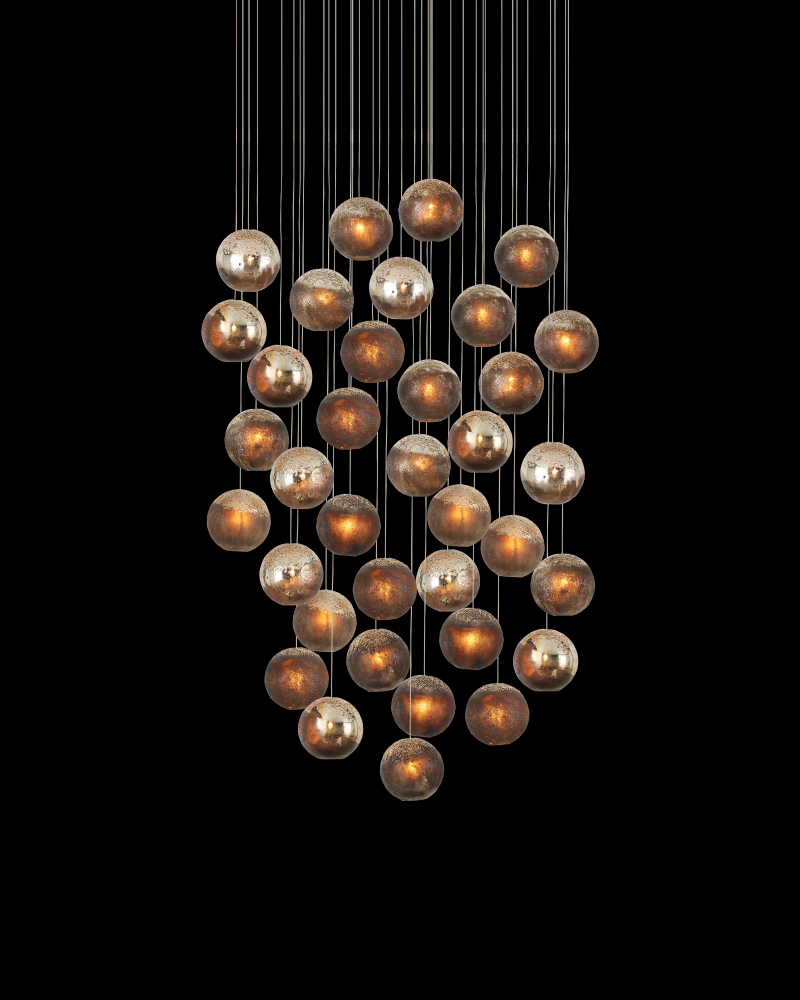 Pathos 36-Light Round Multi-Drop Pendant