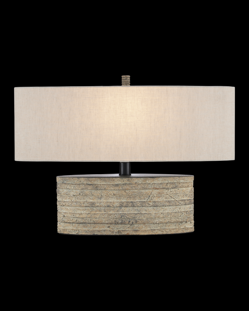 Innkeeper Rustic Oval Table Lamp