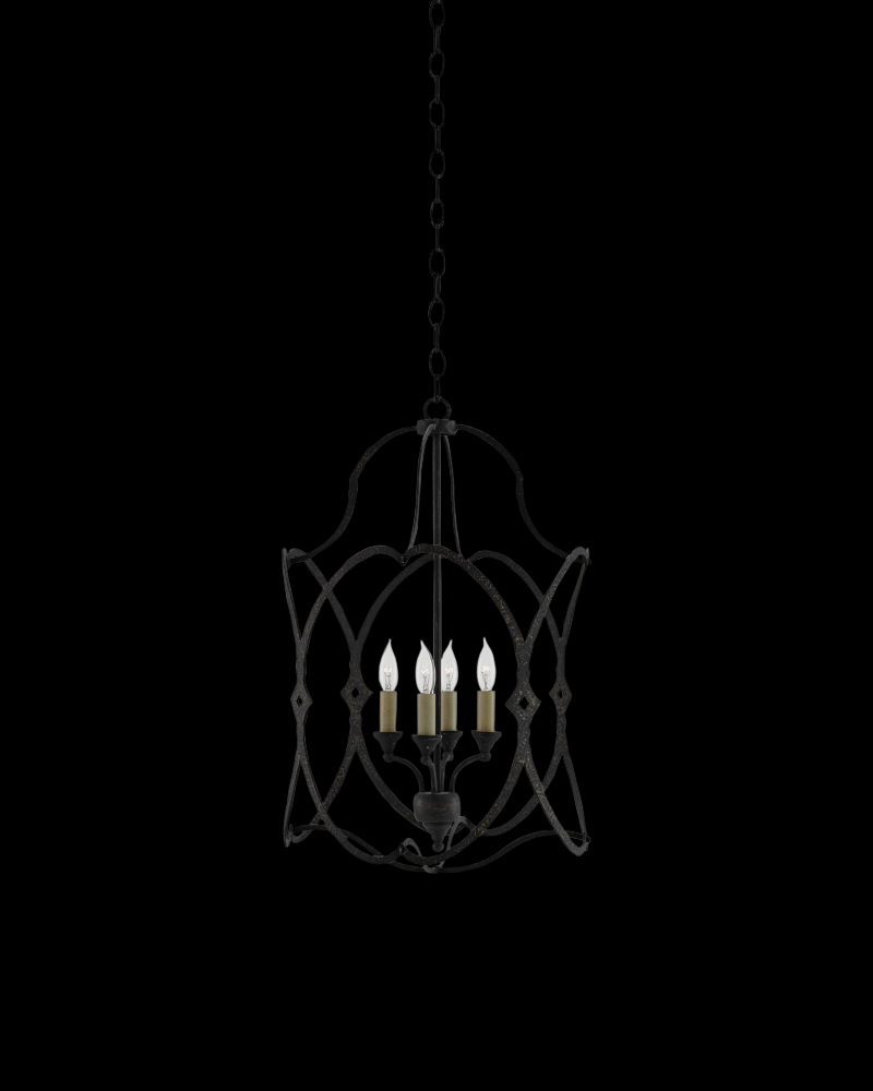 Charisma Small Black Lantern