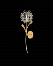 Currey 5000-0250 - Dandelion Silver & Gold Wall Sconce