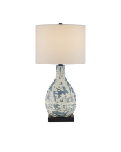 Currey 6000-0674 - Ostracon Blue Table Lamp