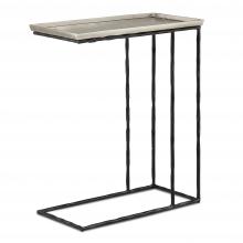 Currey 4000-0134 - Boyles Silver C Table