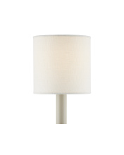 Currey 0900-0023 - Off-White Fine Grasscloth Drum Chandelier Shade