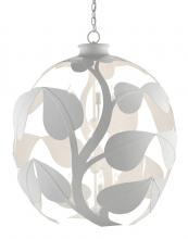 Currey 9000-0821 - Plumeria White Orb Chandelier