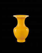 Currey 1200-0680 - Yellow Peking Vase